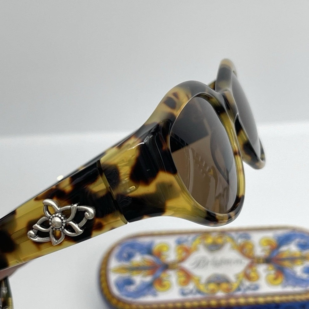 Vintage Brighton Duke Of Earl Dark Havana Tortoise Shell Handmade Sunglasses - Picture 5 of 16